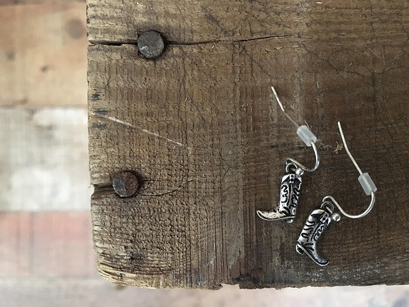 Petite Cowboy Boot Earrings