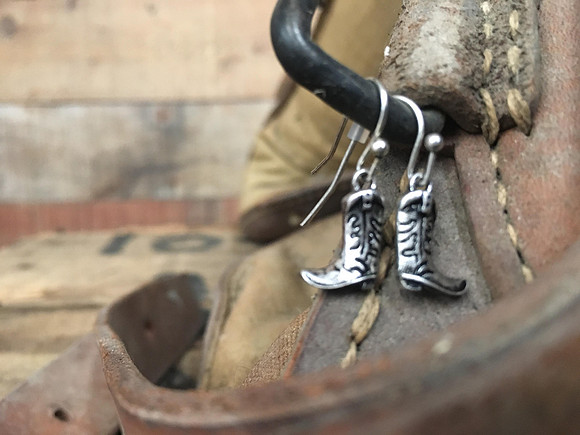 Petite Cowboy Boot Earrings